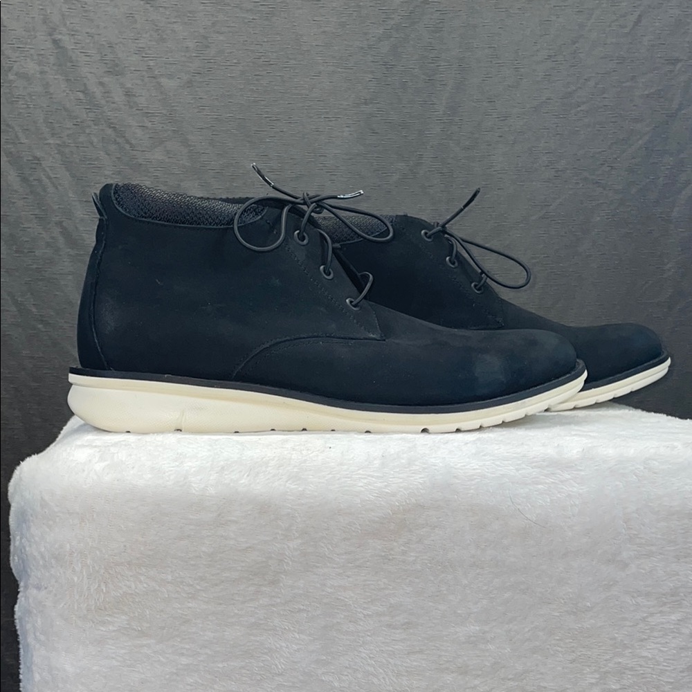 Kenneth Cole New York Black‎ Techno Chukka Boots Minimalist Style - Picture 5 of 9